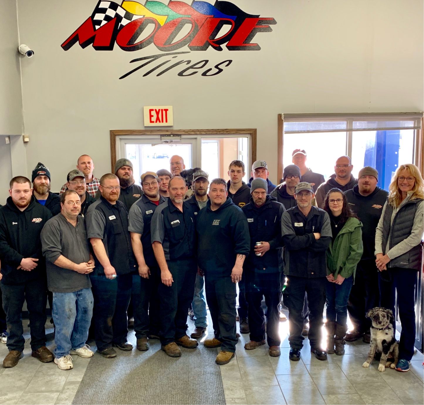 Moore Tires Group Photo